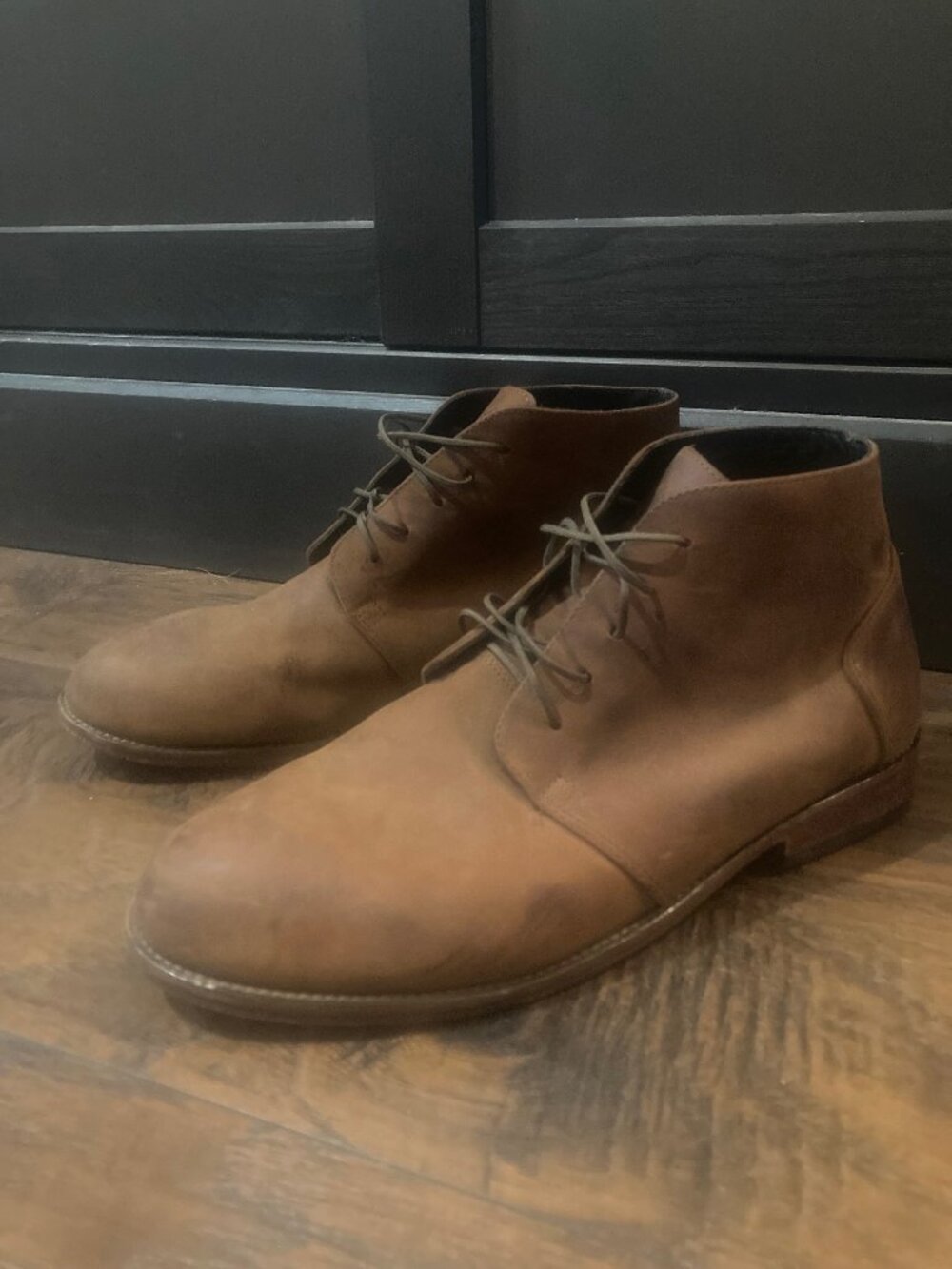 Nisolo Tobacco Brown Leather Boots